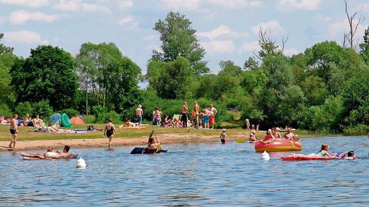 Michelau: Wieder Bade-Spaß am Rudufersee