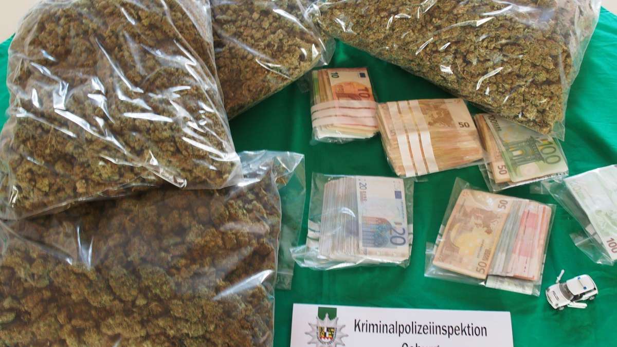 Coburg: Vier Kilo Marihuana: Festnahmen beim Rauschgift-Geschäft