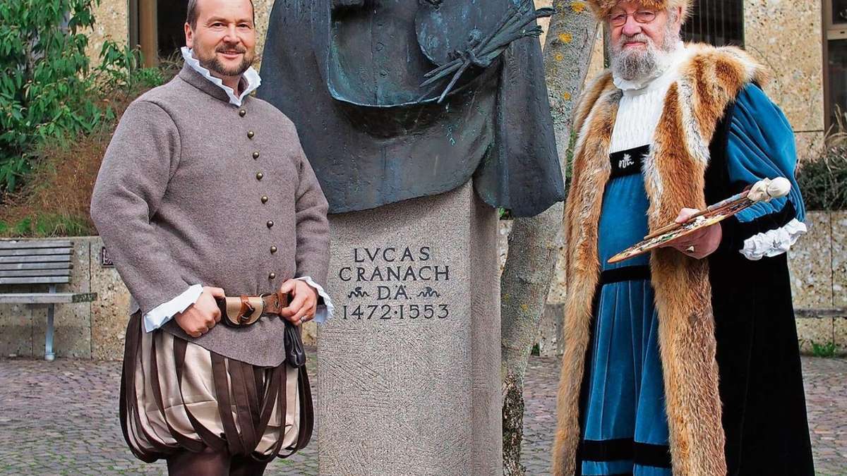 Kronach: Luther trifft Familie Cranach in Kronach