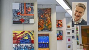 Acrylwelten in der Stadtbücherei: Coburg: Kunst als Rückzugsort