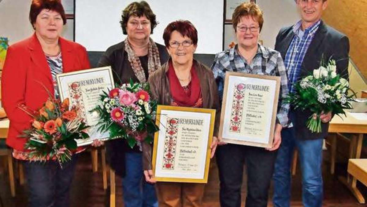 Lichtenfels: Drei neue Ehrenmitglieder ernannt