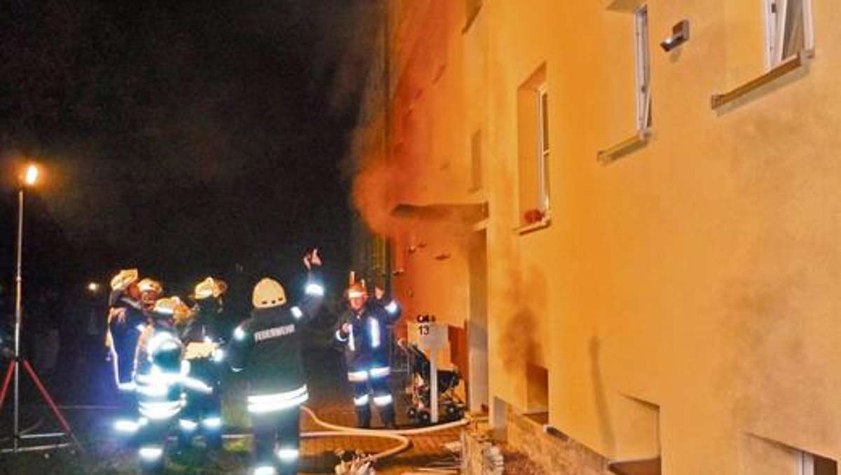 Kronach: Feuer verwüstet Keller