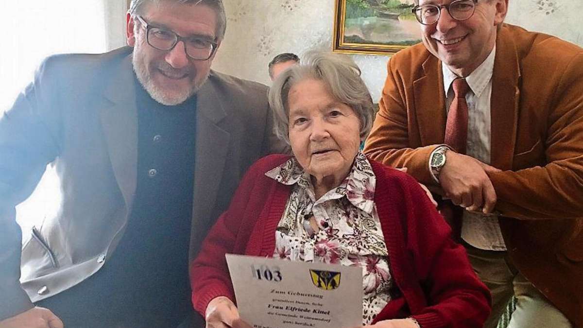 Coburg: Gratulation zum 103. Geburtstag