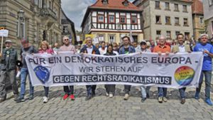 Demo gegen Rechts: Kronach trommelt für ein freies Europa