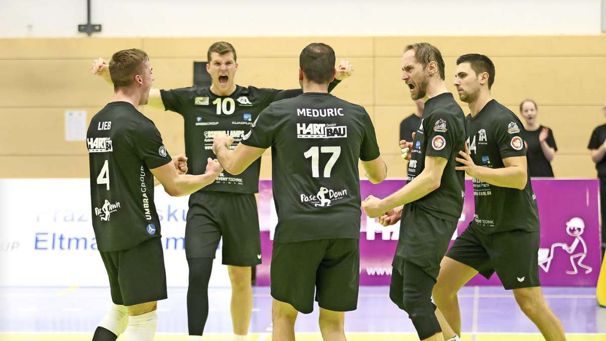 2. Volleyball-Bundesliga: Eltmann zu Hause weiter eine Macht