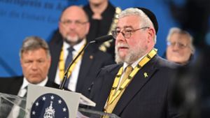 Aachen: Karlspreis für Oberrabbiner Goldschmidt