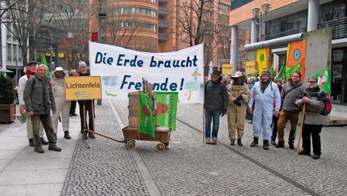 Lichtenfels: Protest in Berlin gegen Tierfabriken