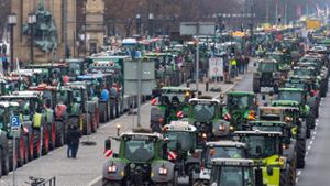 5600 Trecker in Berlin: Bauern-Protest gegen Agrarpolitik