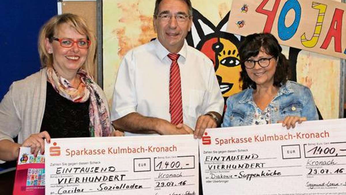 Kronach: Schüler übergeben Spenden