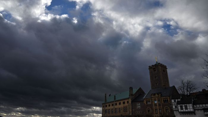 Wolken, Wind und Regen am Freitag in Thüringen