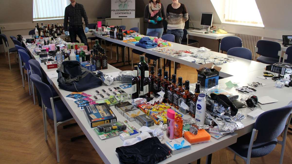 Lichtenfels: Polizei entdeckt Diebesgut im Wert von 15.000 Euro