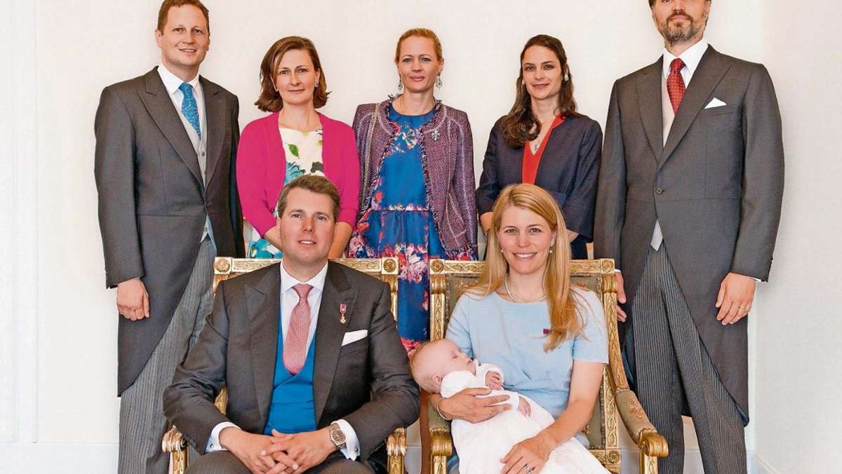 Coburg: Pfarrer Merz tauft Prinzessin Madeleine