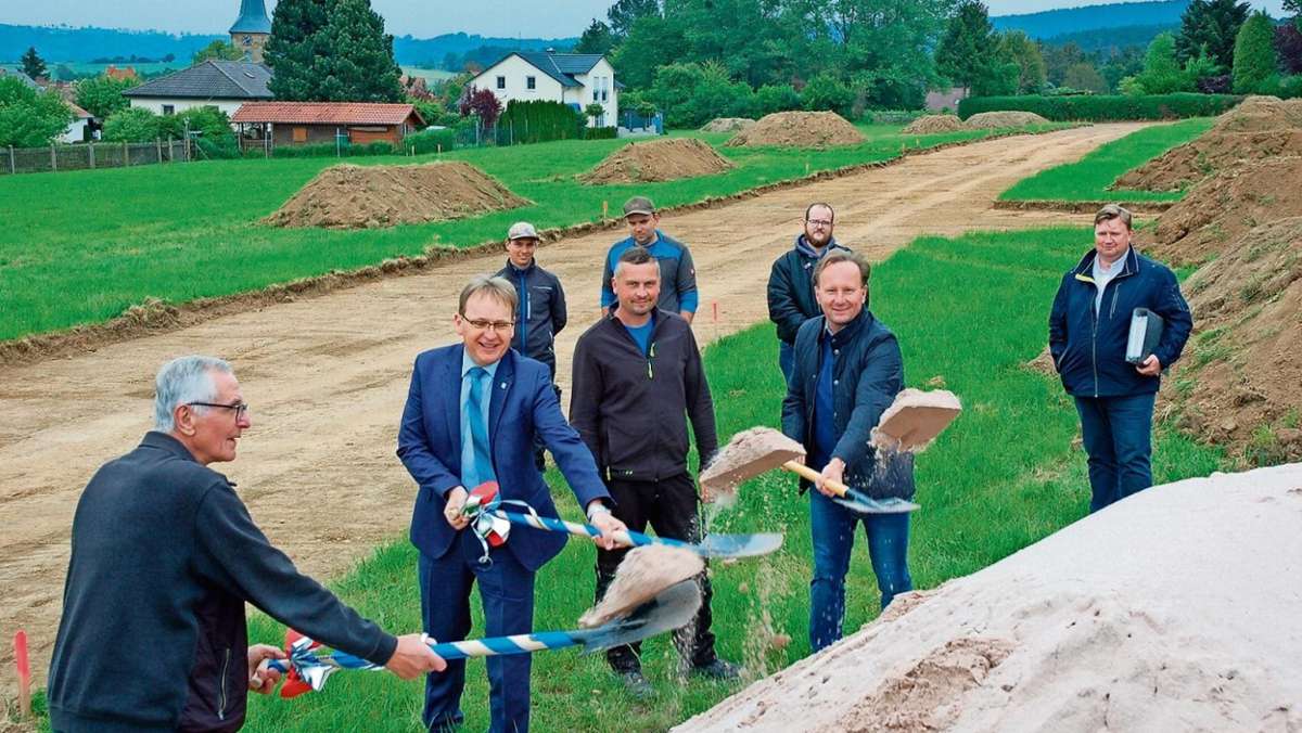 Burkersdorf: Neubaugebiet nimmt Formen an