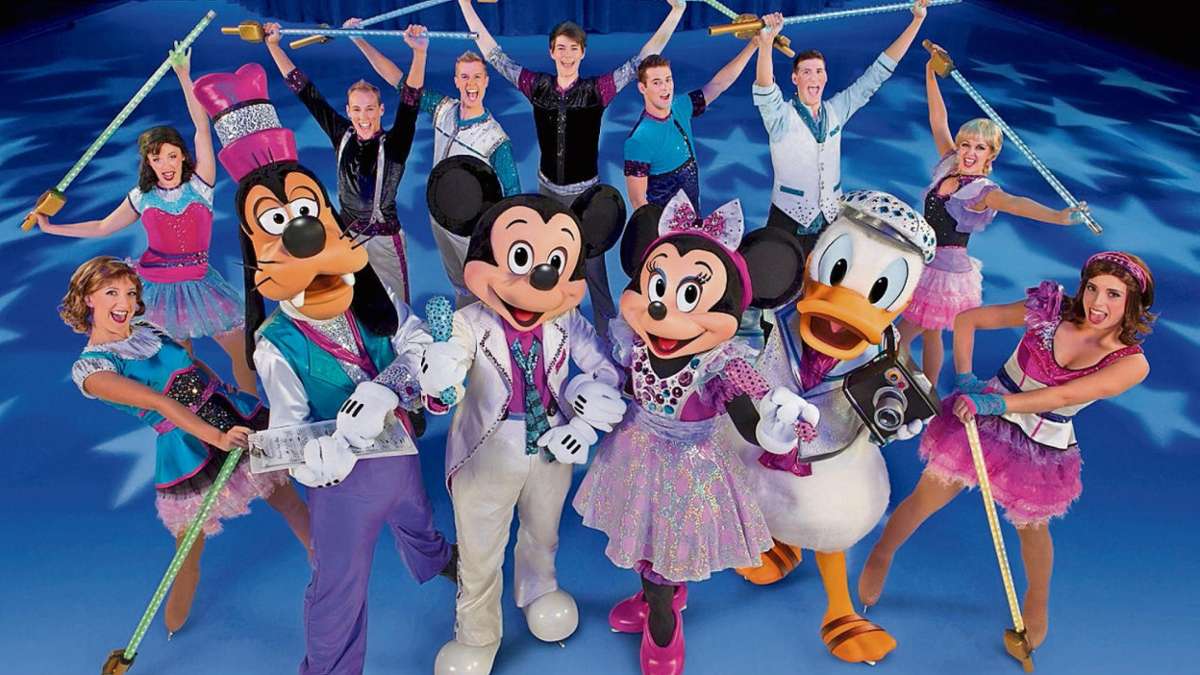 München: Beliebte Disney-Stars auf dem Eis