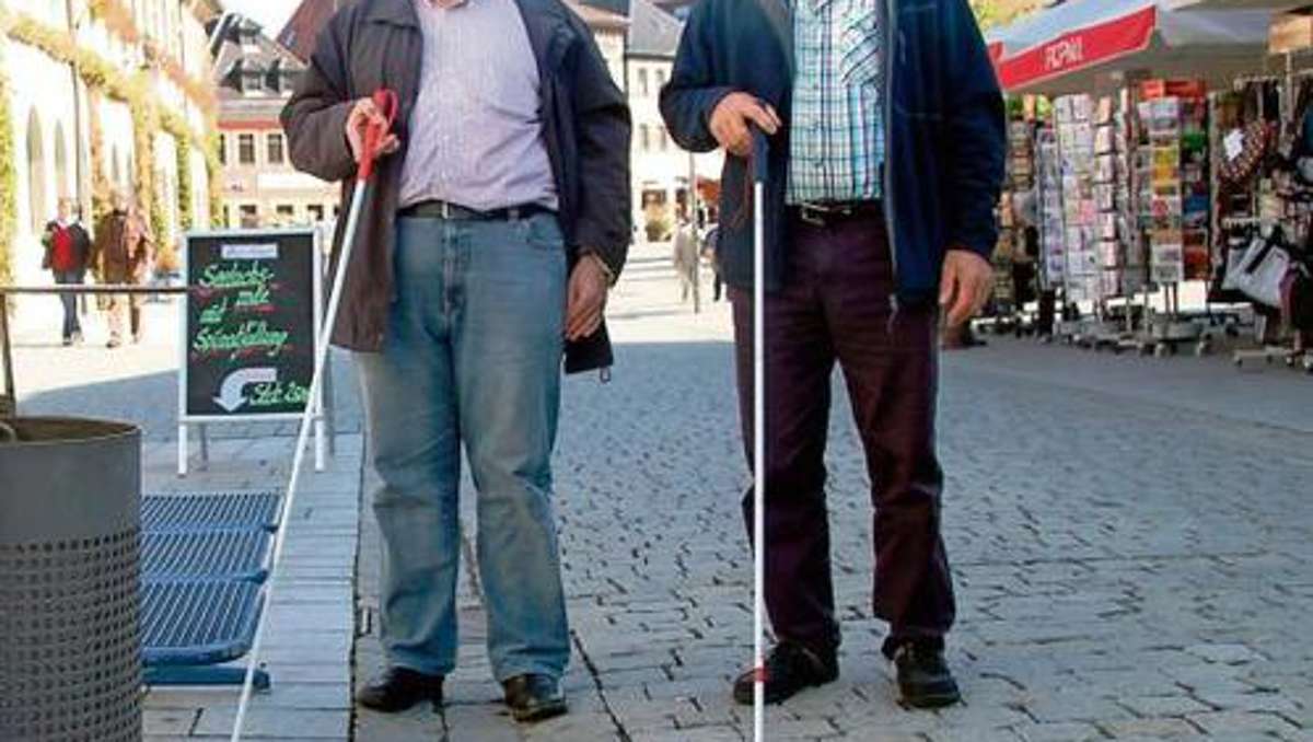 Lichtenfels: Stadt ist für Belange Blinder taub