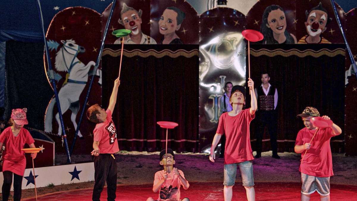 Zirkusprojekt in Ebelsbach: Vorhang auf für junge Künstler