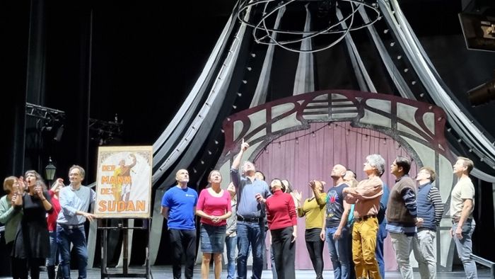 Bald im Landestheater: „Die Zirkusprinzessin“: Manege frei im Theaterzelt