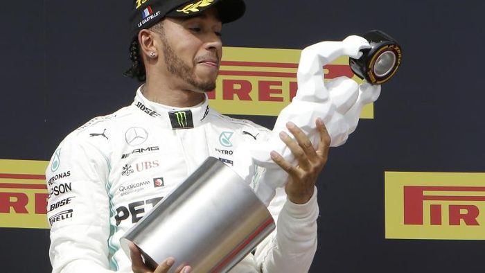 Hamilton gewinnt auch Formel-1-Rennen in Frankreich