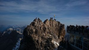 Mit Sneakern und Jogginghose - Zwei Bergsteiger an Zugspitze gerettet