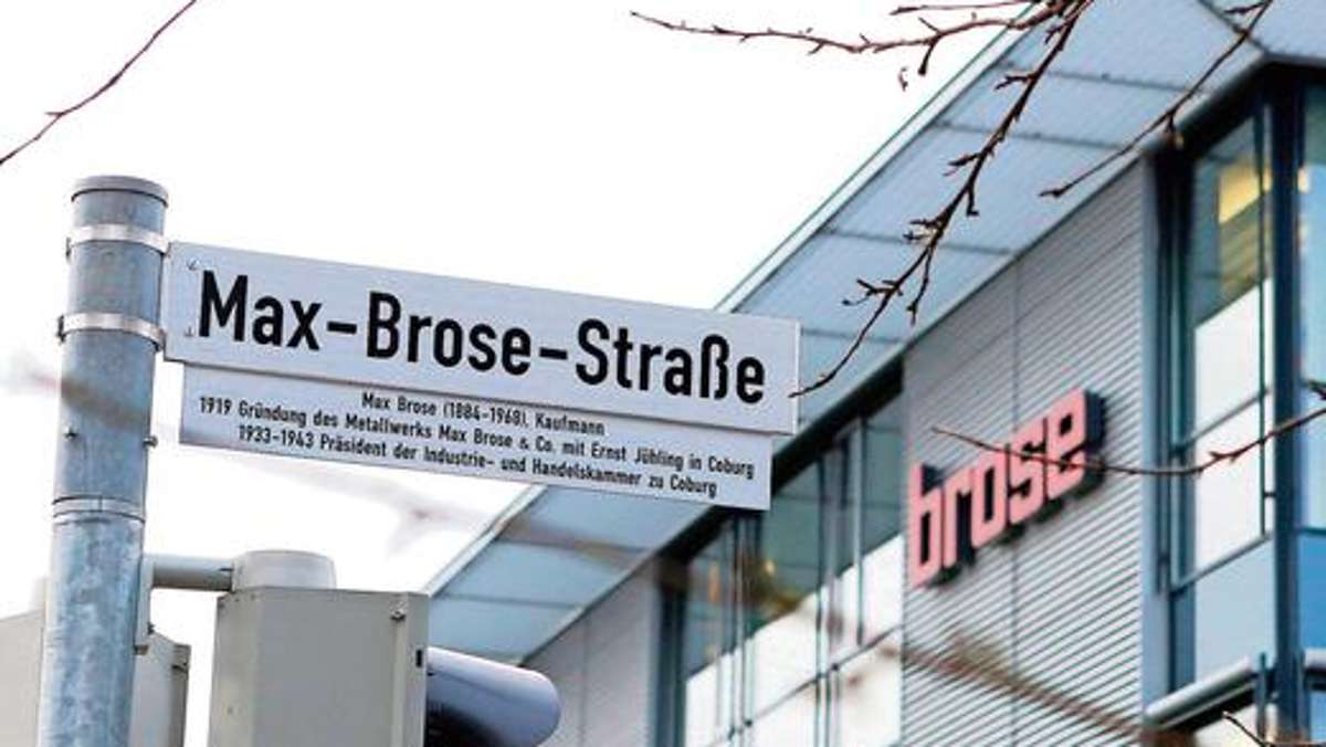 Coburg: Diebes-Duo stiehlt Schild Max-Brose-Straße