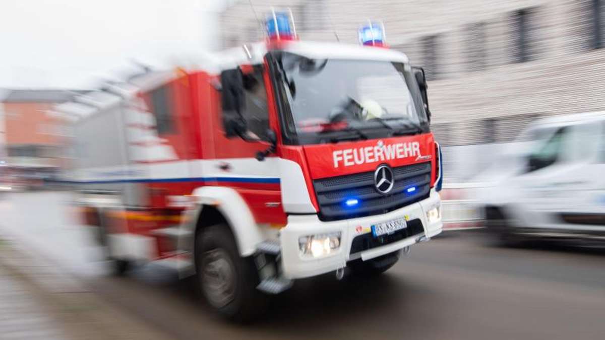 Lichtenfels: Dachstuhlbrand verursacht 100.000 Euro Schaden