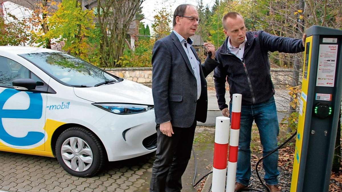 Steinbach am Wald: Sechs neue Tankstellen für E-Autos
