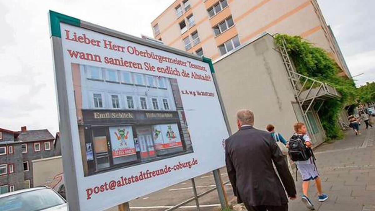 Coburg: SPD kritisiert Aktion der Altstadtfreunde