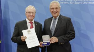 Goldmedaille für Heinz Köhler
