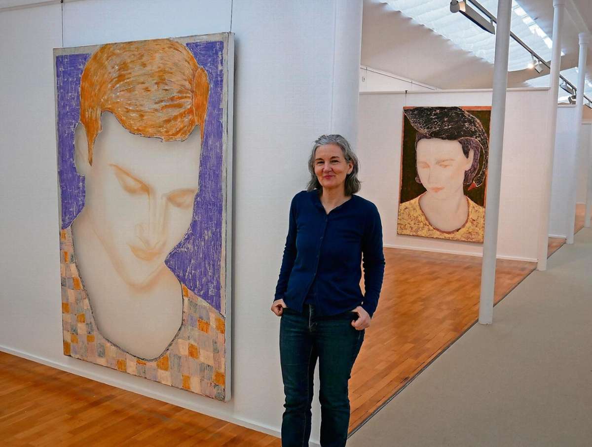 Hintergründig im wörtlichen Sinne sind die Porträts, die Sue Hayward im Kunstverein ausstellt.