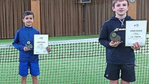Nordbayerische Tennis-Meisterschaft: Holly und Bauersachs  auf dem Podest