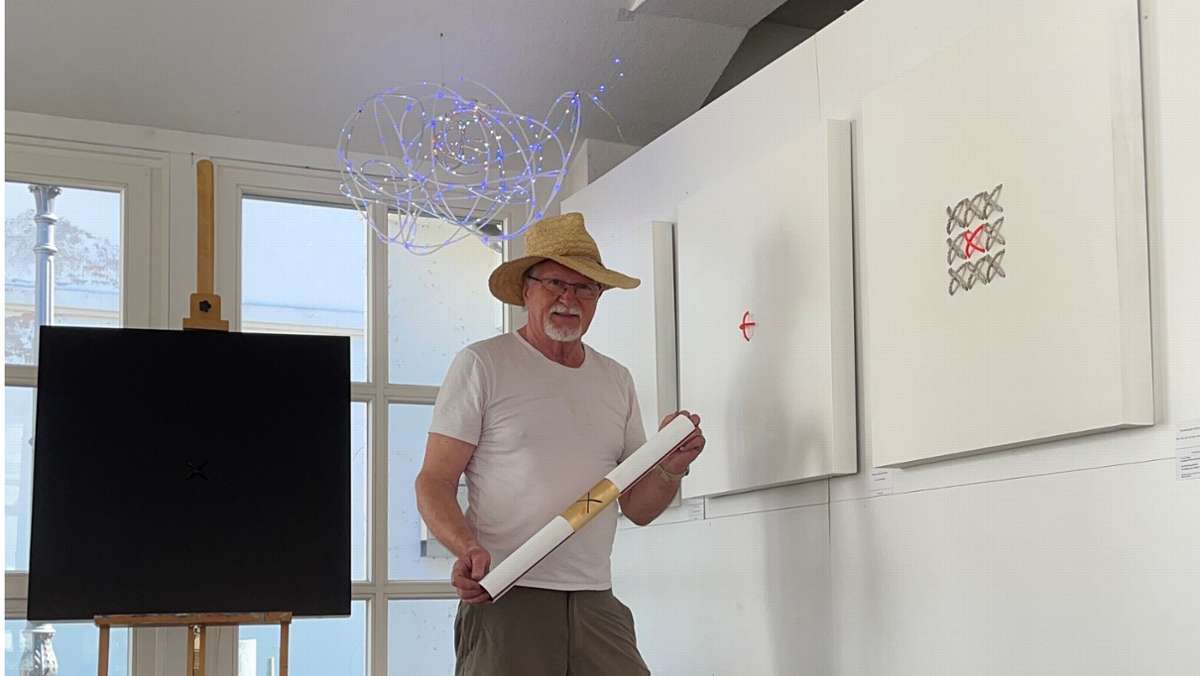LED-Art-Gallery öffnet in Kronach: Funken der Unendlichkeit