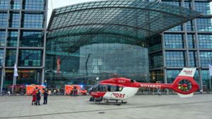 Unfälle: Frau am Hauptbahnhof Berlin gestorben, Kind schwer verletzt