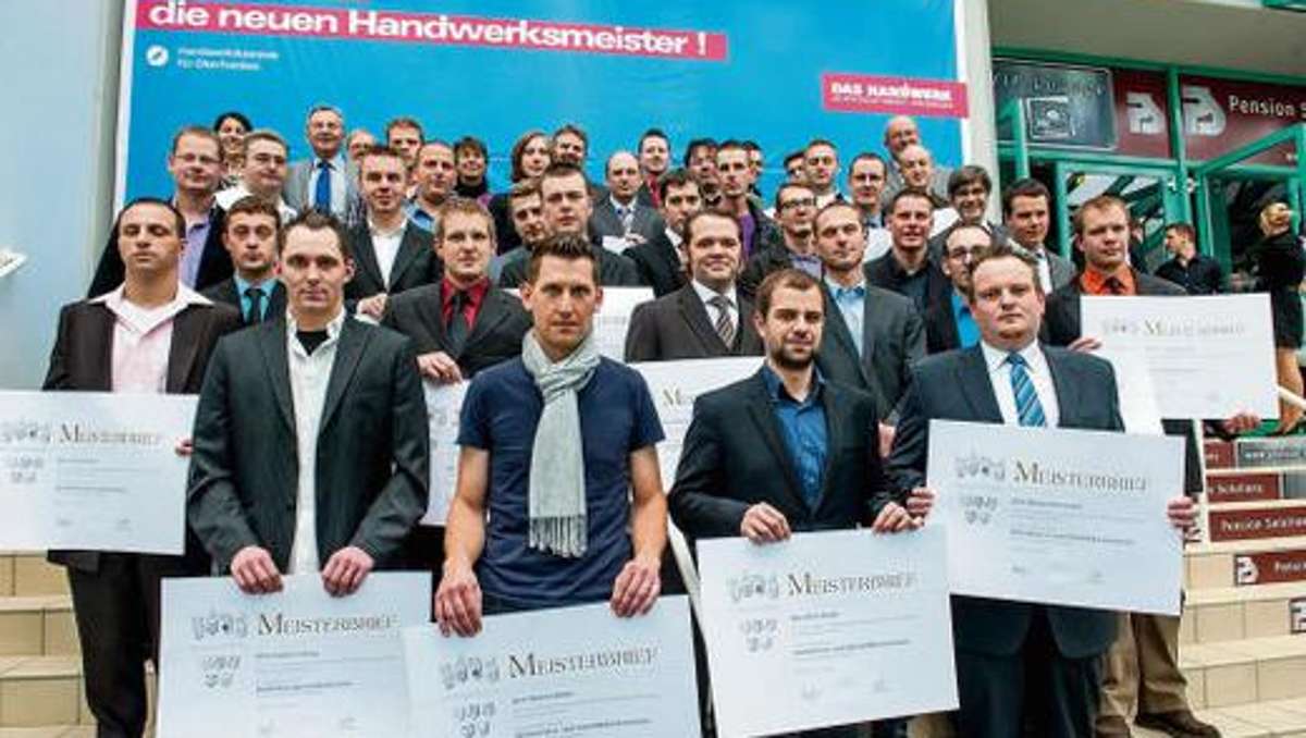 Wirtschaft: 430 neue Jungmeister in Oberfranken