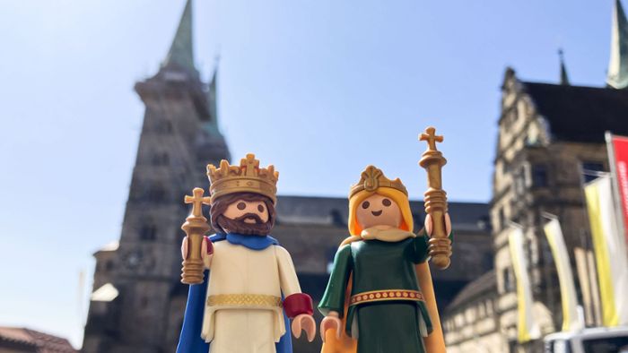 Playmobil-Kaiserpaar für Bamberg