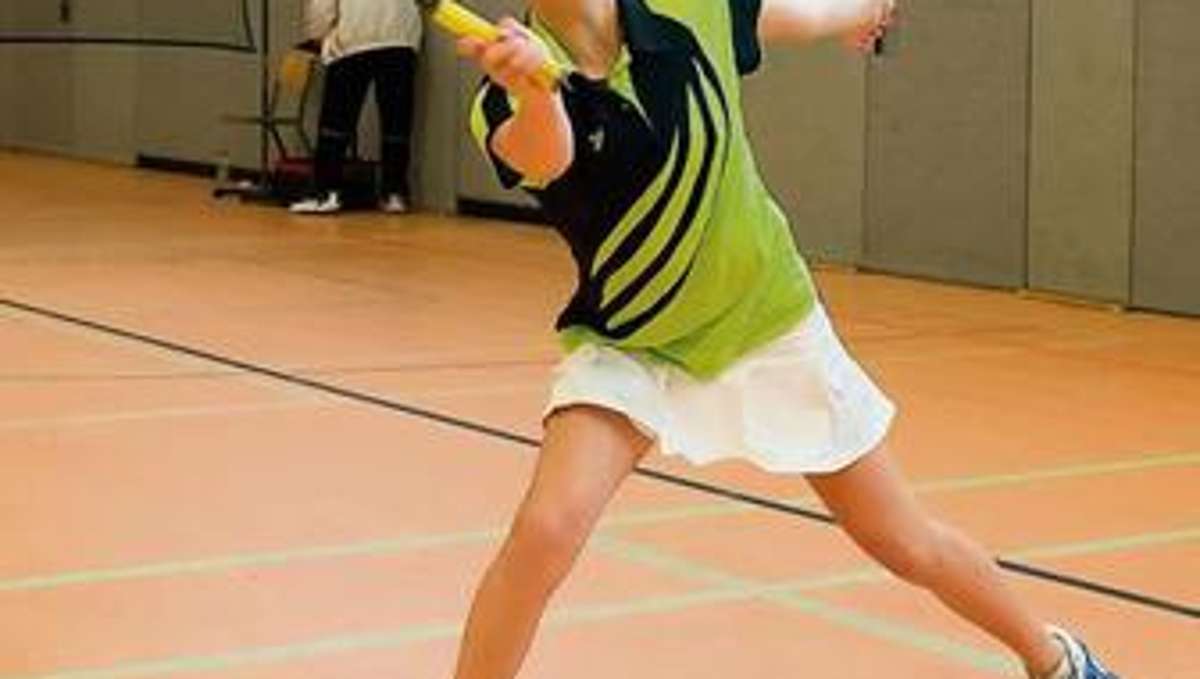 Regionalsport: Glaß oberfränkische Badminton-Meisterin