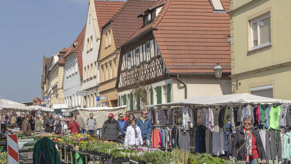 Lätare-Markt: Ebern lädt zum Frühjahrsmarkt