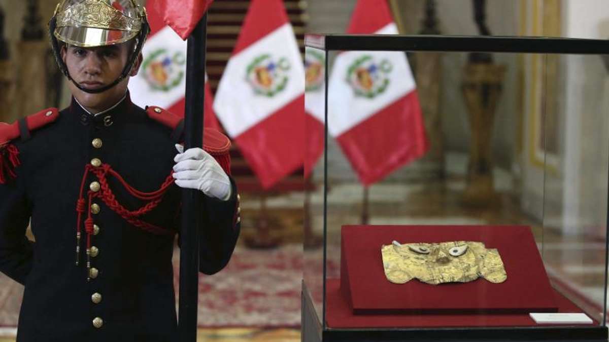 Feuilleton: Gestohlene Totenmaske wieder zurück in Peru