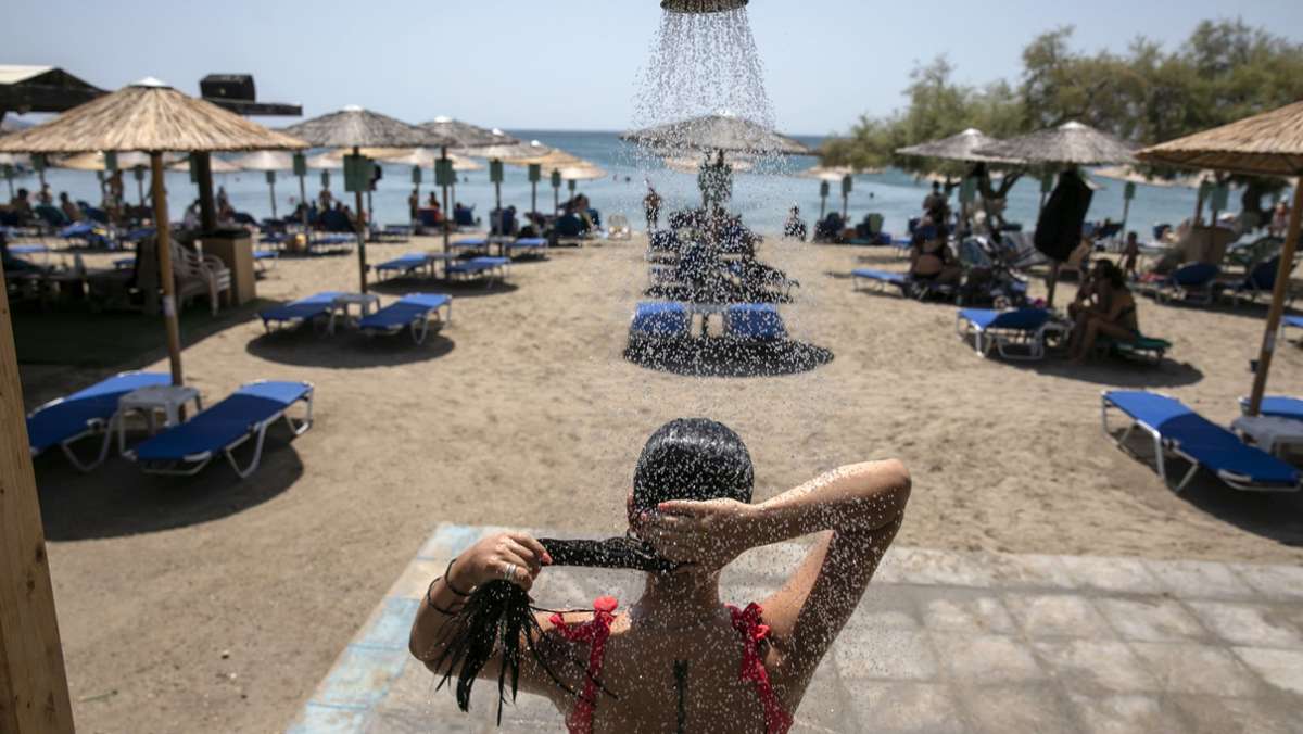 Hitzewelle in Urlaubsland: Bis zu 46 Grad  – historische Hitze in Griechenland