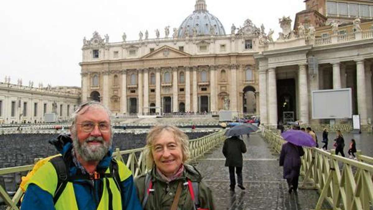 Länderspiegel: Zu Fuß von Oberkotzau nach Rom