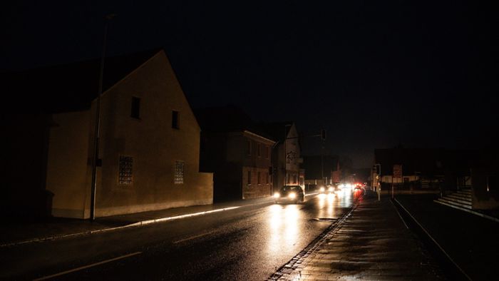 Oberfranken: Mehrere Ortschaften ohne Strom