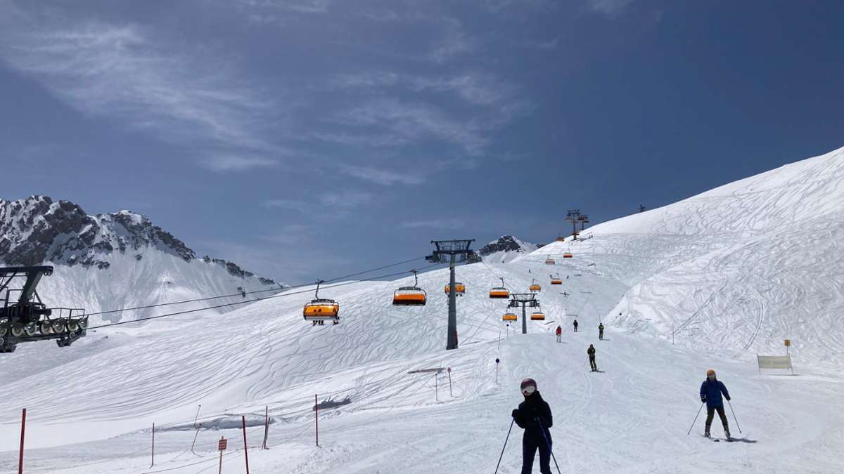 Freizeit: Skisaison endet an Zugspitze: perfekte Bedingungen