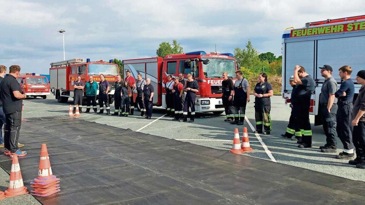 Kronach/Berg: Damit die Feuerwehr auch sicher ankommt