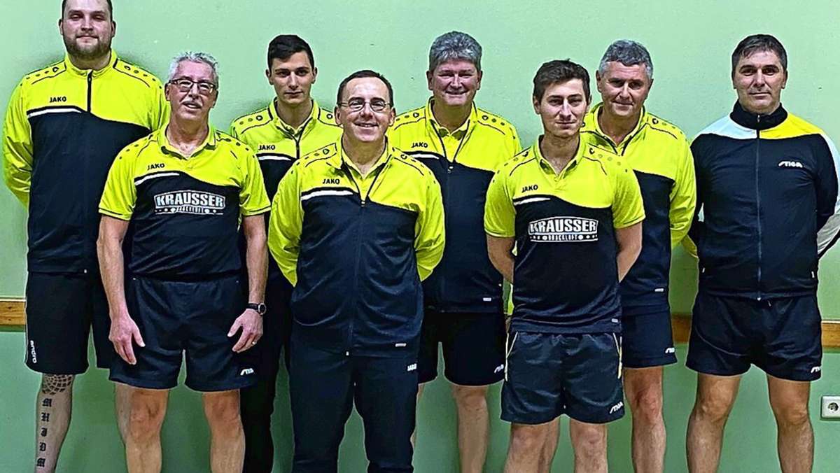 Tischtennis-Landesliga: Tiefenlauter  im Hurra-Stil zum Titel