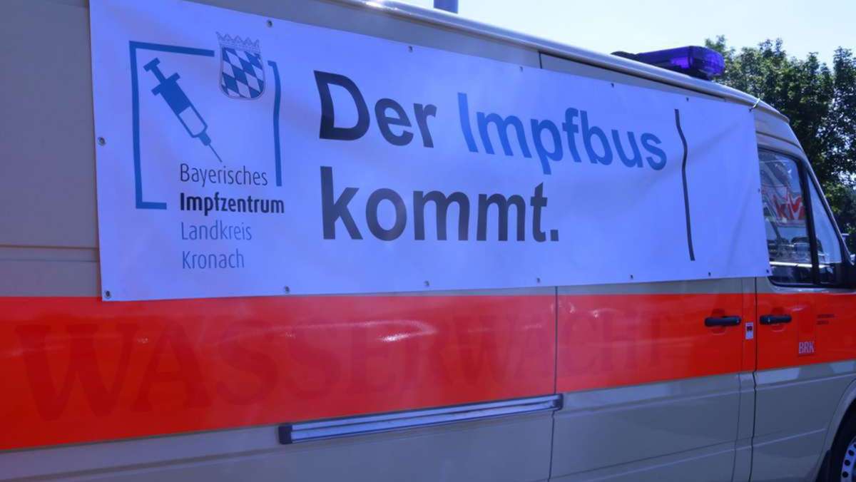 Landkreis Kronach: Impfbus tourt weiter durch den Frankenwald