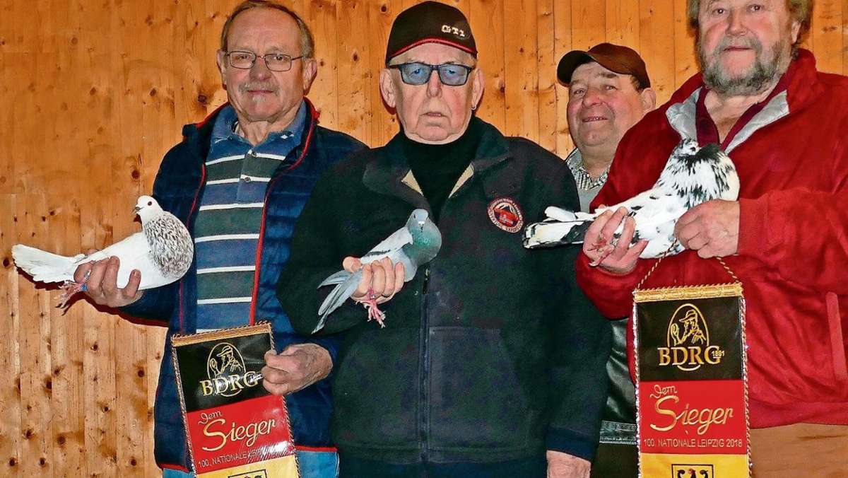 Weitramsdorf: Ritterschlag für Taubenzüchter