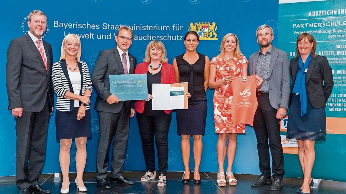 Küps/München: Auszeichnung für die Küpser Schule