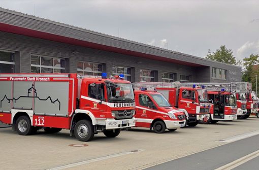 Laut Analyse steht die Ersatzplanung der städtischen Feuerwehrfahrzeuge für die kommenden 14 Jahre weitgehend – Ausnahme ist  lediglich ein Drehleiterfahrzeug. Foto: FFW Kronach/FFW Kronach