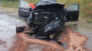 Vier Verkehrsunfälle innerhalb einer Stunde in Landkreis Coburg und Lichtenfels