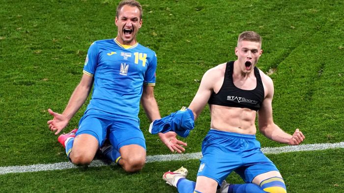 2:1-Sieg in der Verlängerung: Ukraine kämpft die Schweden nieder
