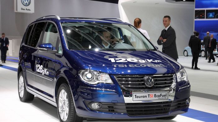 Rückruf von VW: Gasflaschen im erdgasbetriebenen Touran können bersten